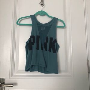 NWOT cute Pink tee with fish net